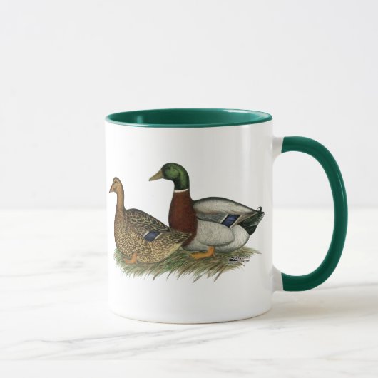 Rouen Ducks Tasse (Rechts)