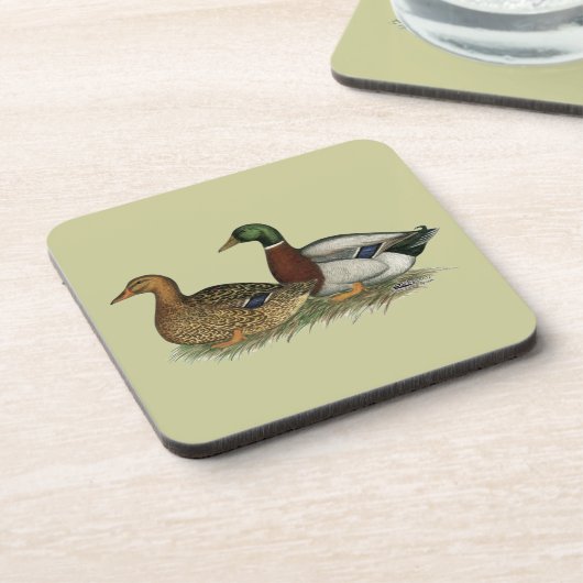 Rouen Ducks Untersetzer (Linke Seite)