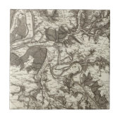 Rouen Fliese (Vorderseite)