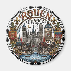 Rouen, Frankreich Magnet