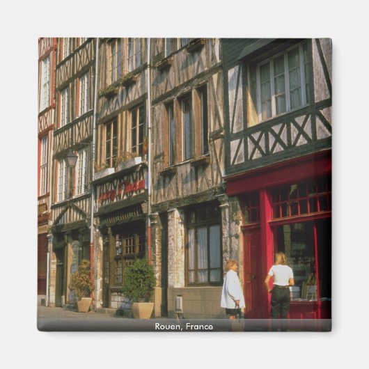 Rouen, Frankreich Magnet (Vorne)
