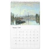 Rouen-Kunst-Kalender (11" x 7") Kalender (Feb 2027)