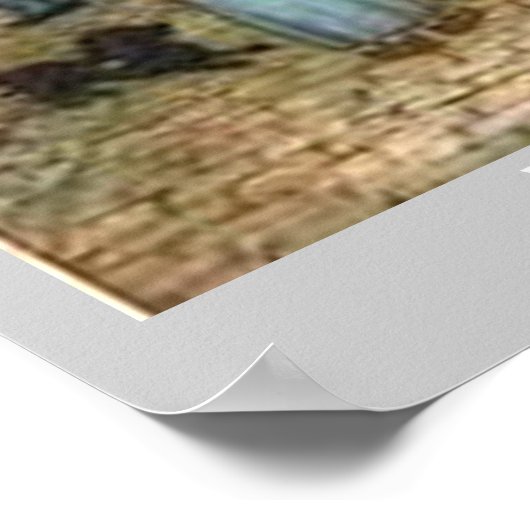 Rouen Street Poster (Ecke)