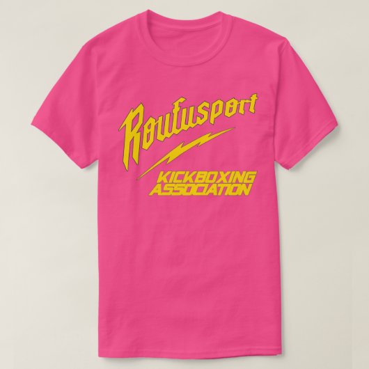 Roufusport-Kickboxing T-Shirt (Design vorne)