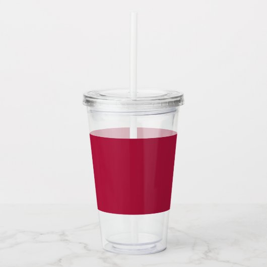 Rouge Acryltrinkbecher (Vorderseite)