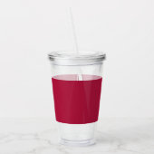 Rouge Acryltrinkbecher (Links)