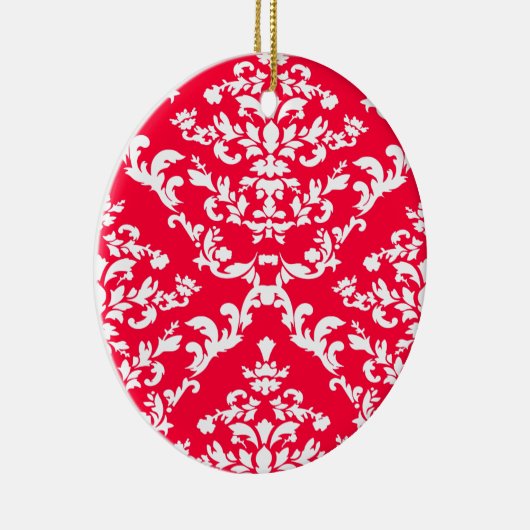 Rouge Bold Damask in Emporiomoffa Keramikornament (Rechts)
