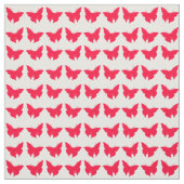 Rouge Bold Mod Butterflies Stoff (Muster)