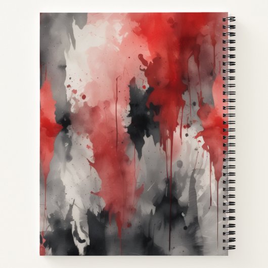 Rouge Noir Notizblock (Rückseite)