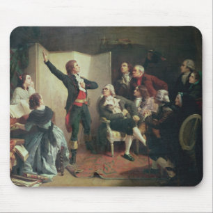 Rouget de Lisle, der das Marseillaise singt Mousepad