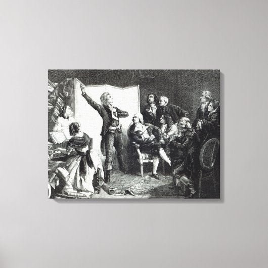 Rouget de L'Isle Leinwanddruck (Vorderseite)