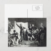 Rouget de L'Isle Postkarte (Vorne/Hinten)