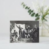 Rouget de L'Isle Postkarte (Stehend Vorderseite)