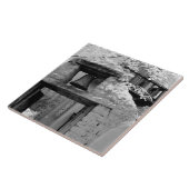 Rough adobe bell in entrway, Santa Fe, New Fliese (Seite)
