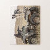 Rough and Tumble ATV Dog Foto Puzzle (Vertikal)