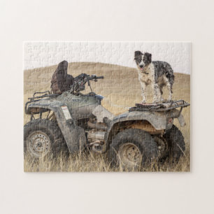 Rough and Tumbler ATV Dog Foto Puzzle