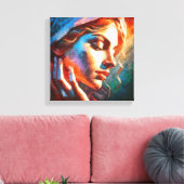 Rough Beauty Leinwanddruck (Insitu (Wohnzimmer))