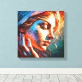 Rough Beauty Leinwanddruck (Insitu (Holzboden))