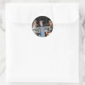 Rough BoyZZ 'BoyZZ' Round Aufkleber (Tasche)