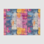 Rough Brushstroke Print Tissue Paper Seidenpapier (Vorderseite)