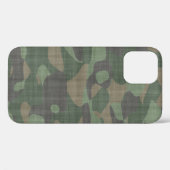 Rough Camouflage abstrakt Case-Mate iPhone Hülle (Rückseite (Horizontal))