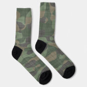 Rough Camouflage abstrakt Socken (Rechts)
