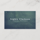 Rough Chalkboard Effect, rustikal Visitenkarte (Vorderseite)