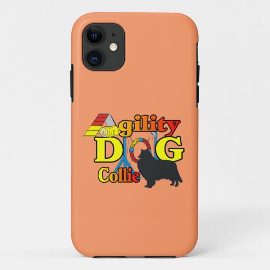 Rough Collie Agility Case-Mate iPhone Hülle (Rückseite)