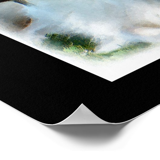 Rough Collie Art Gaben Poster (Ecke)