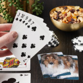 Rough Collie Bicycle Playing Cards Spielkarten (In Situ)