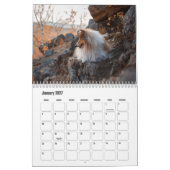 Rough Collie Calendar Kalender (Jan 2027)
