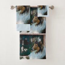 Rough Collie Christmas