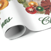 Rough Collie Christmas Geschenkpapier (Rolleneckpunkt)