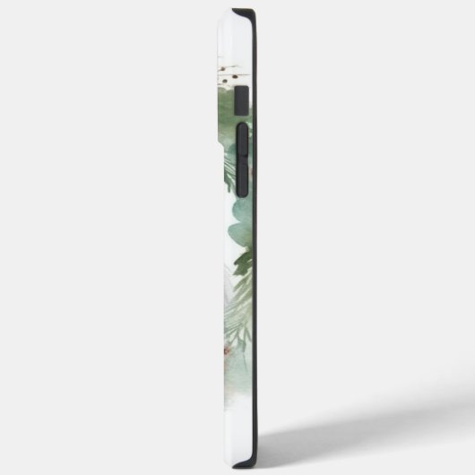 Rough Collie Christmas Wreath Case-Mate iPhone Hülle (Rückseite / Links)