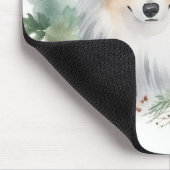 Rough Collie Christmas Wreath Mousepad (Ecke)