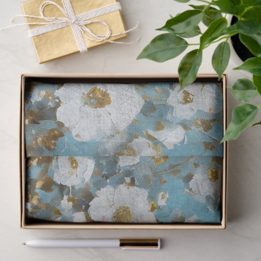 Rough Collie Dog Decoupage Seidenpapier (Geschenk)