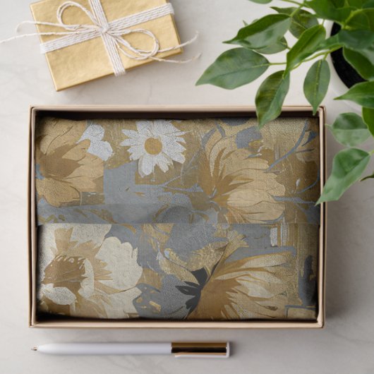 Rough Collie Dog Decoupage Seidenpapier (Geschenk)