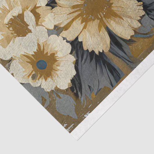 Rough Collie Dog Decoupage Seidenpapier (Ausschnitt)