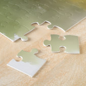 Rough Collie Dog mit Ostereiern Urlaub Puzzle (Seite)