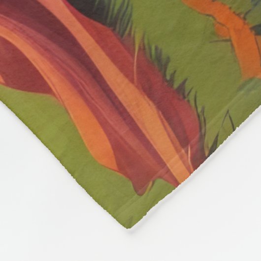 Rough Collie Dogs Pumpkin Halloween Funny Fleecedecke (Ecke)