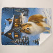 Rough Collie Ferien  Sherpadecke (Vorderseite (Horizontal))