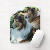 Rough Collie Geschenk der Kunst Mousepad (Mit Mouse)