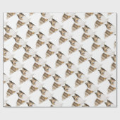 Rough Collie Geschenkpapier (Flach)