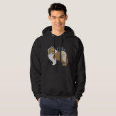 Rough Collie Hoodie (Vorne ganz)