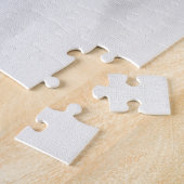 Rough Collie Hund mit Weihnachtsgeschenken Puzzle (Seite)