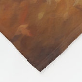 Rough Collie im Herbst Leaves Fall Inspiriert Fleecedecke (Ecke)