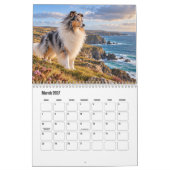 Rough Collie-Kalender Kalender (Mär 2027)