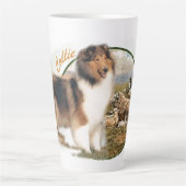 Rough Collie Keeper vom Schafe Milchtasse (Vorderseite)