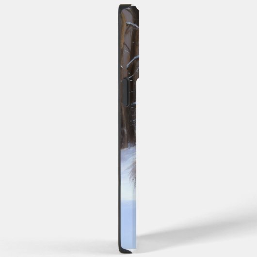 Rough Collie Let It Snow Weihnachten Case-Mate iPhone Hülle (Rückseite / Rechts)