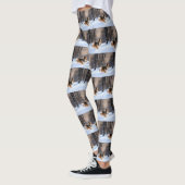 Rough Collie Let It Snow Weihnachten Leggings (Links)